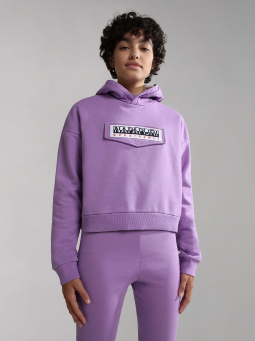 Худи Napapijri Kg Burgee Crop модель NP0A4GVZV1BS Фото