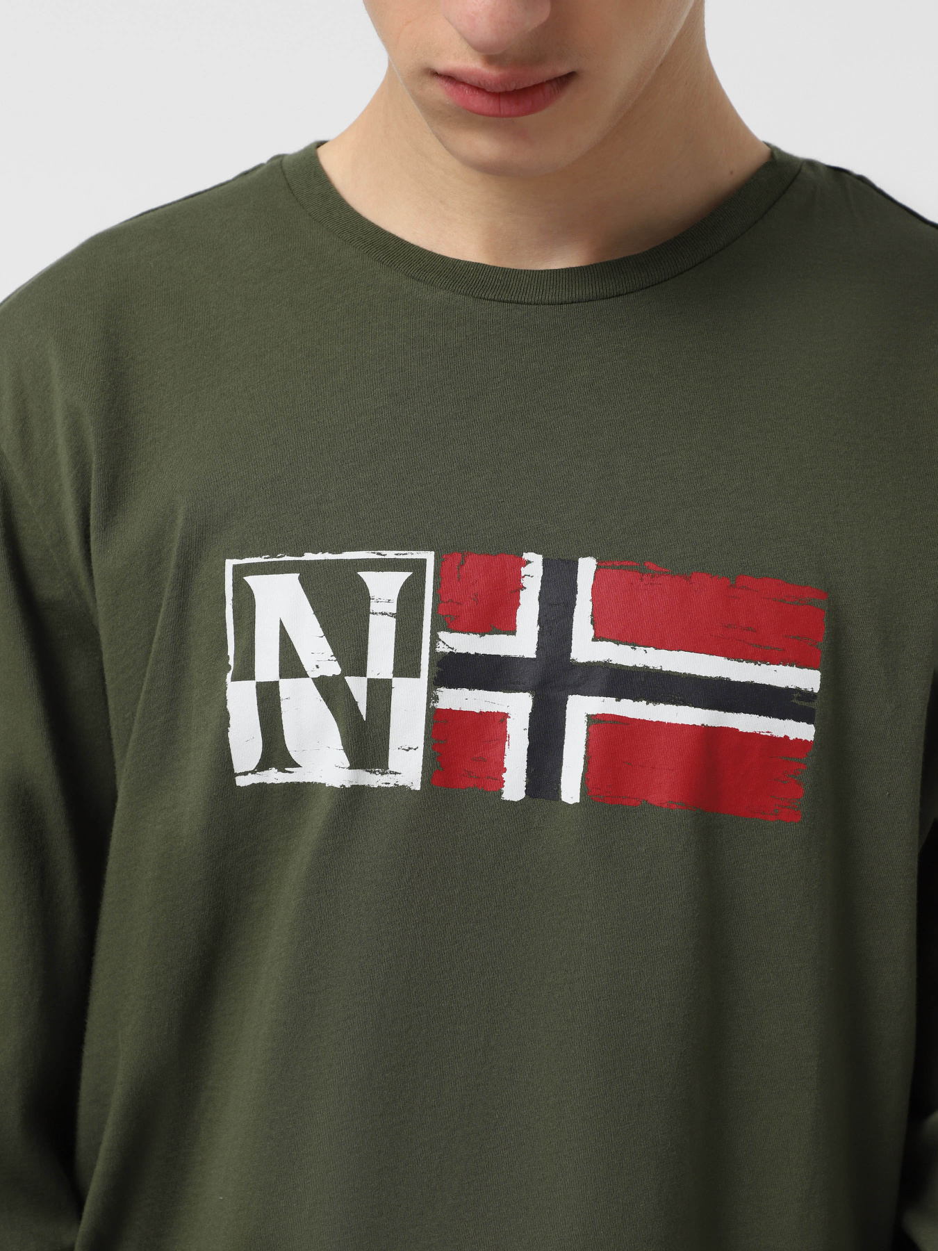 Свитшот Napapijri Samuel Ls модель NP0A4H3CGE41 Фото