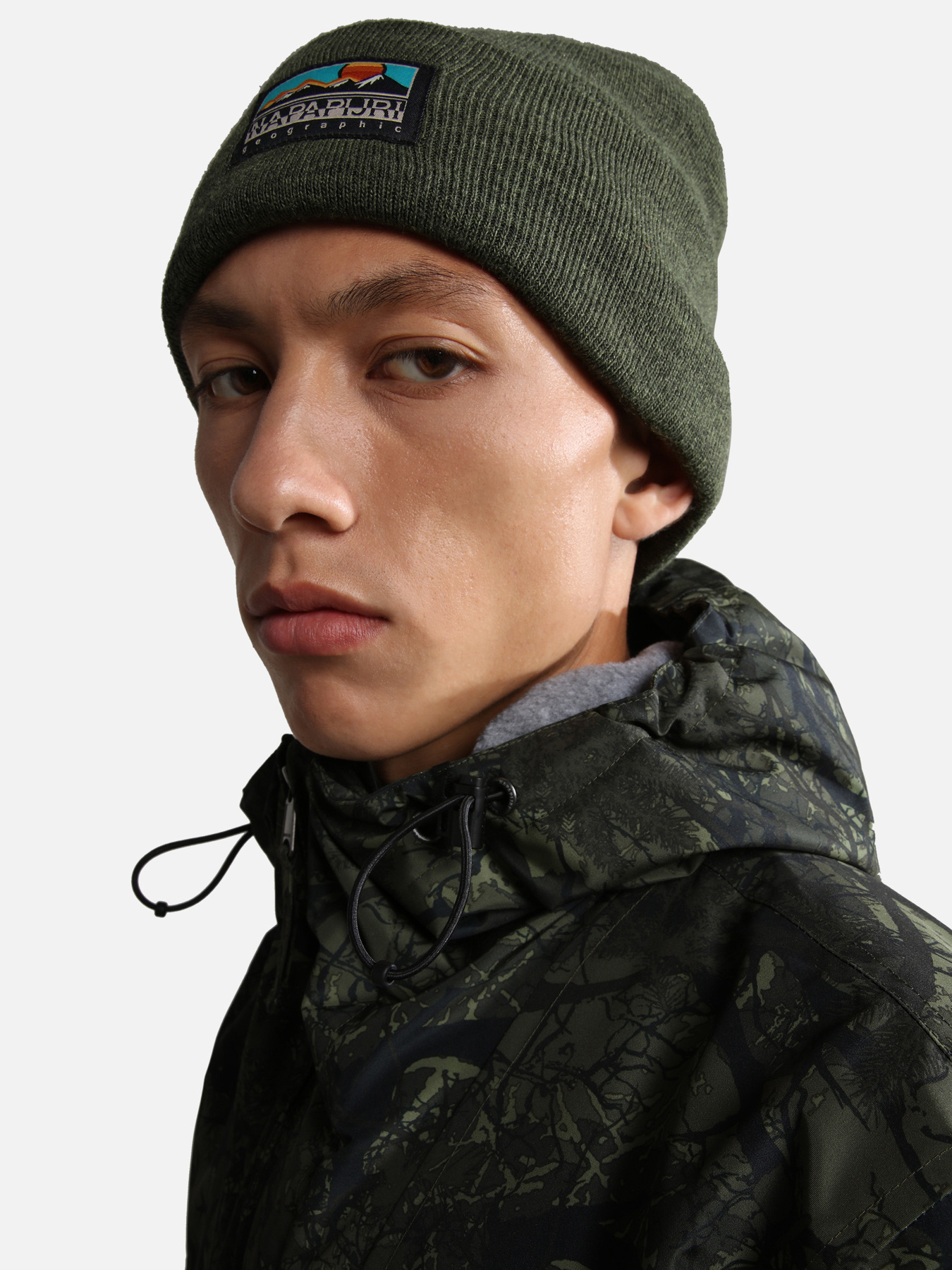 Шапка Napapijri F-Mountain модель NP0A4GROGAES Фото