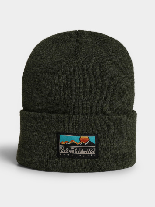 Шапка Napapijri F-Mountain модель NP0A4GROGAES Фото