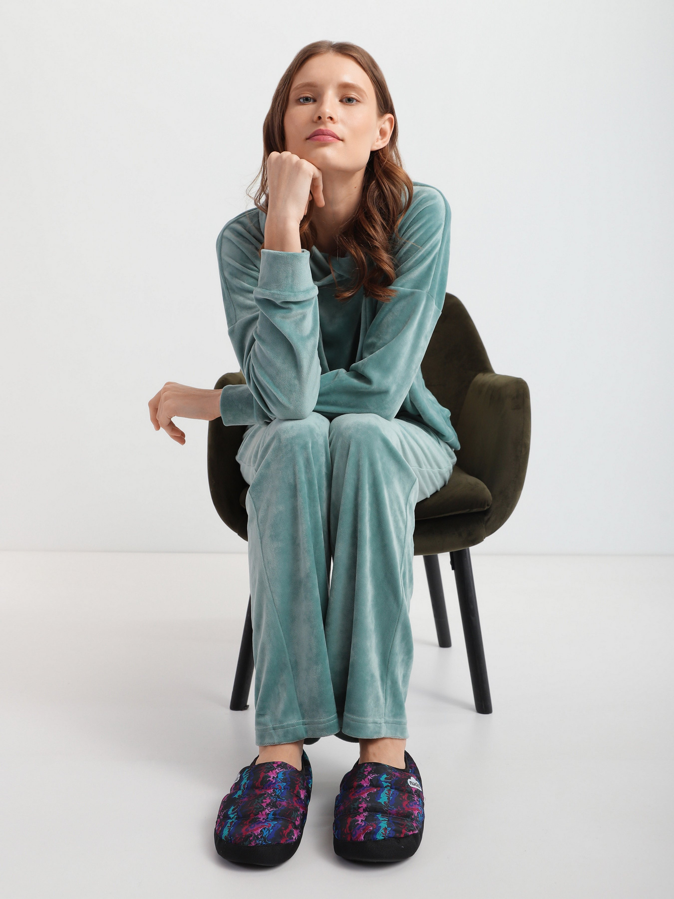 Тапки Nuvola модель UNCLPR20INK21 Фото