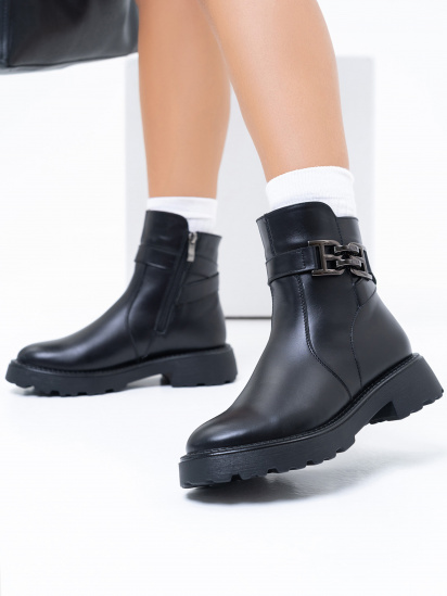 Черевики ISSA Plus модель OB2-357_black — фото - INTERTOP