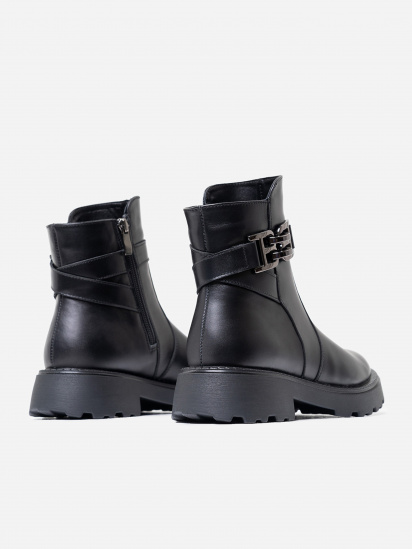 Черевики ISSA Plus модель OB2-357_black — фото 3 - INTERTOP