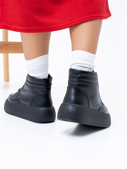 Черевики ISSA Plus модель OB2-363_black — фото 6 - INTERTOP