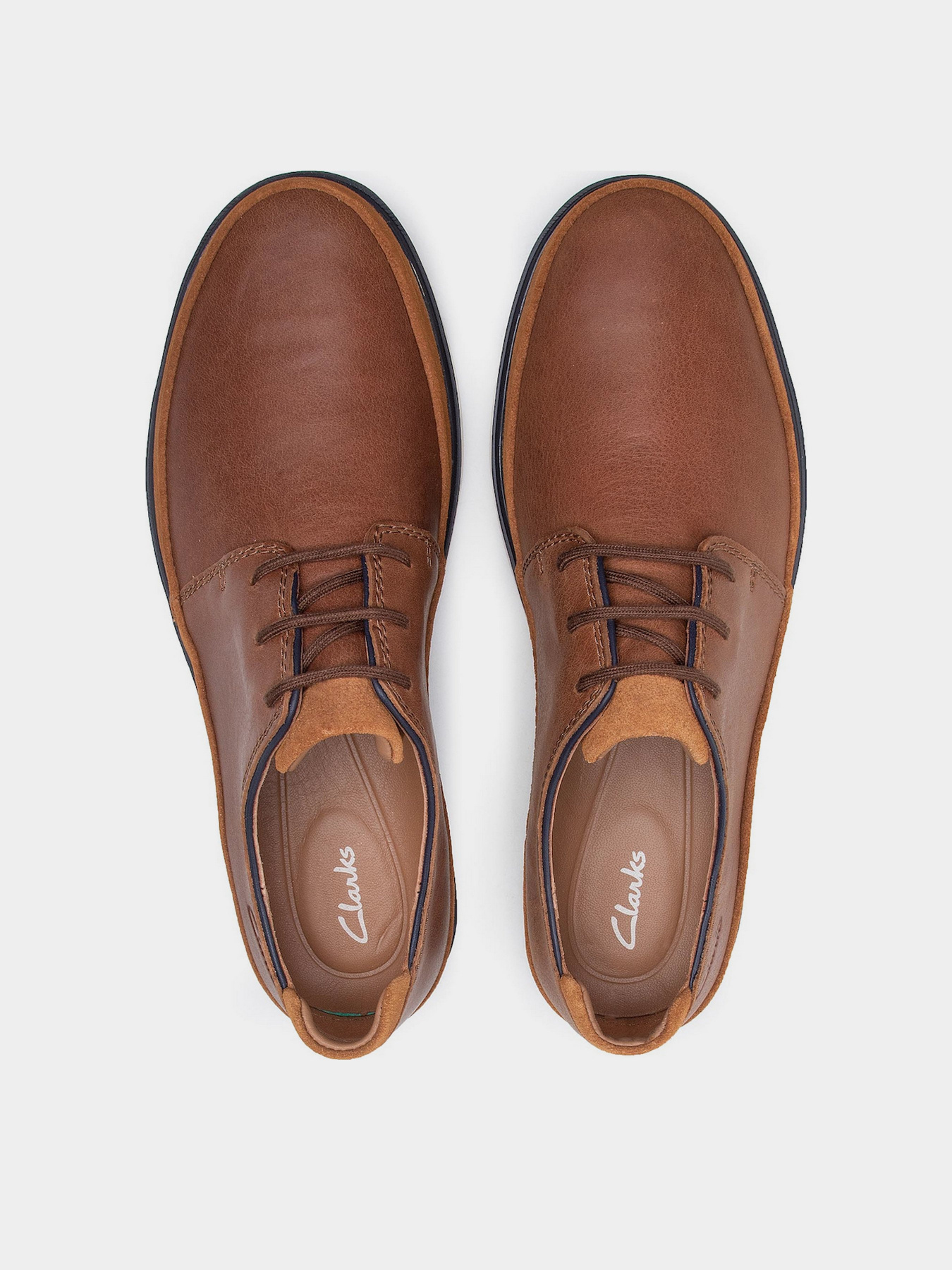 Полуботинки Clarks Bratton Lace модель 26159644 Фото