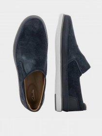 Слипоны Clarks Bratton Step модель 26159692 Фото