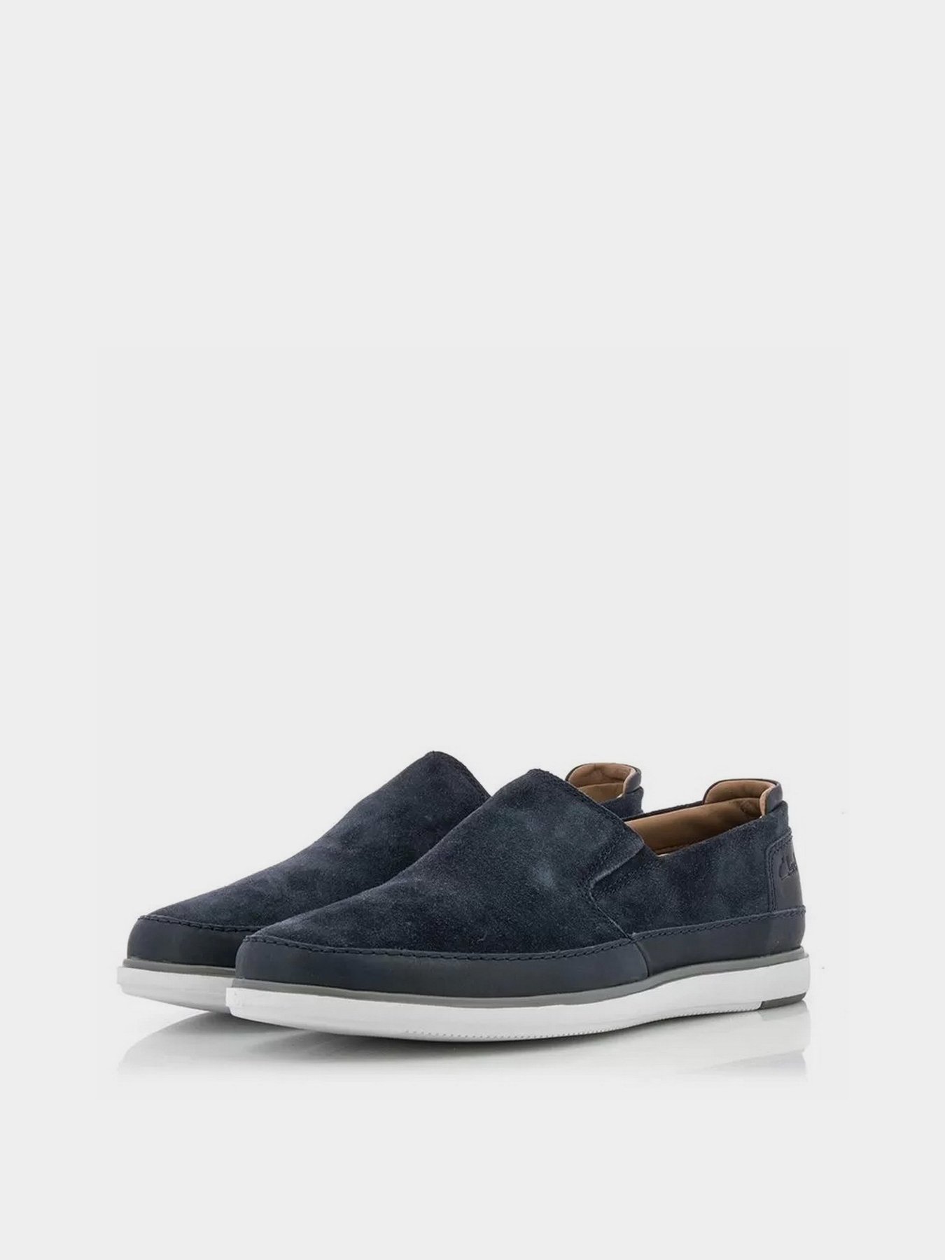 Слипоны Clarks Bratton Step модель 26159692 Фото