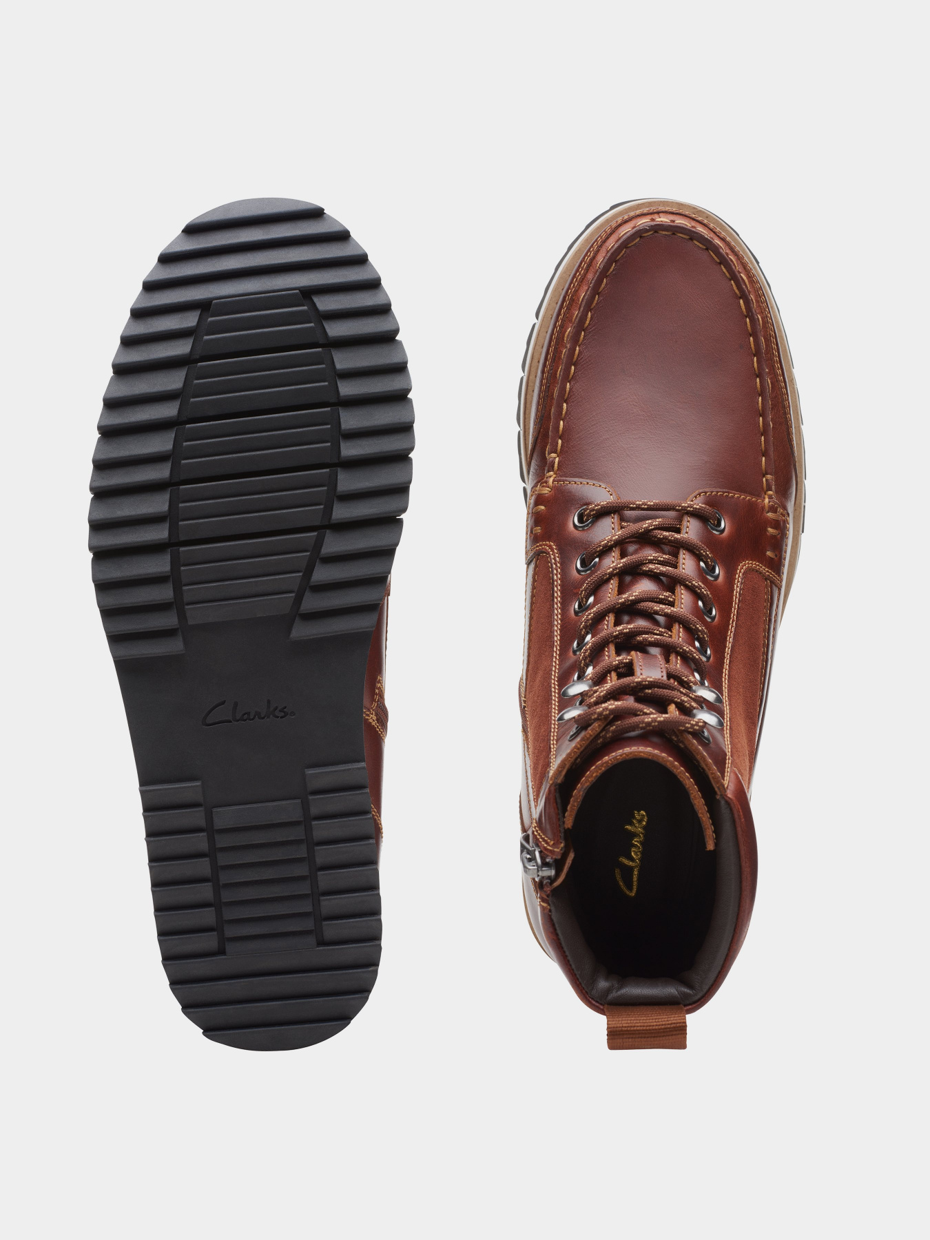 Ботинки Clarks Durston Hi модель 26162306 Фото