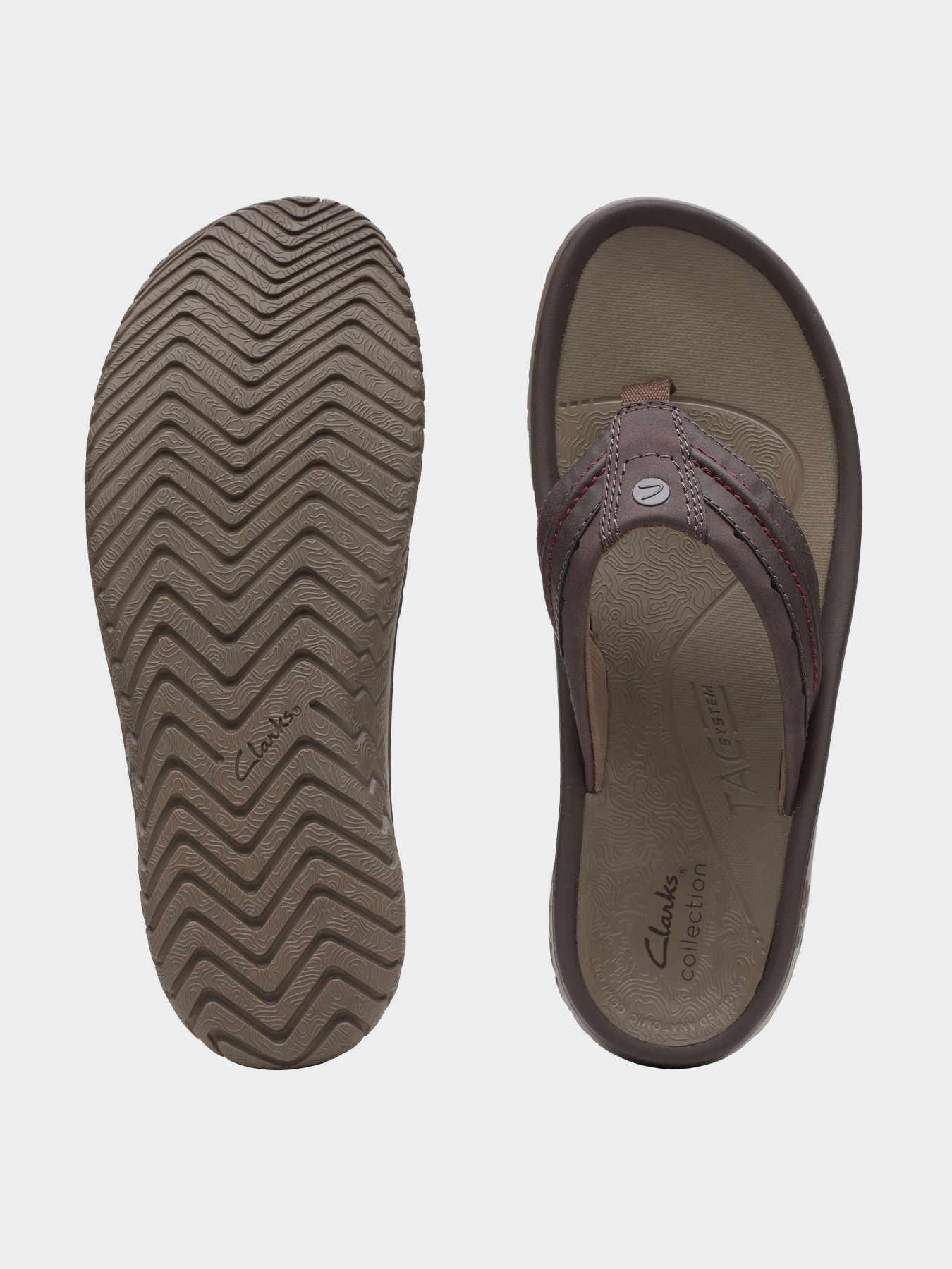 Вьетнамки Clarks Wesley Post модель 26164872 Фото