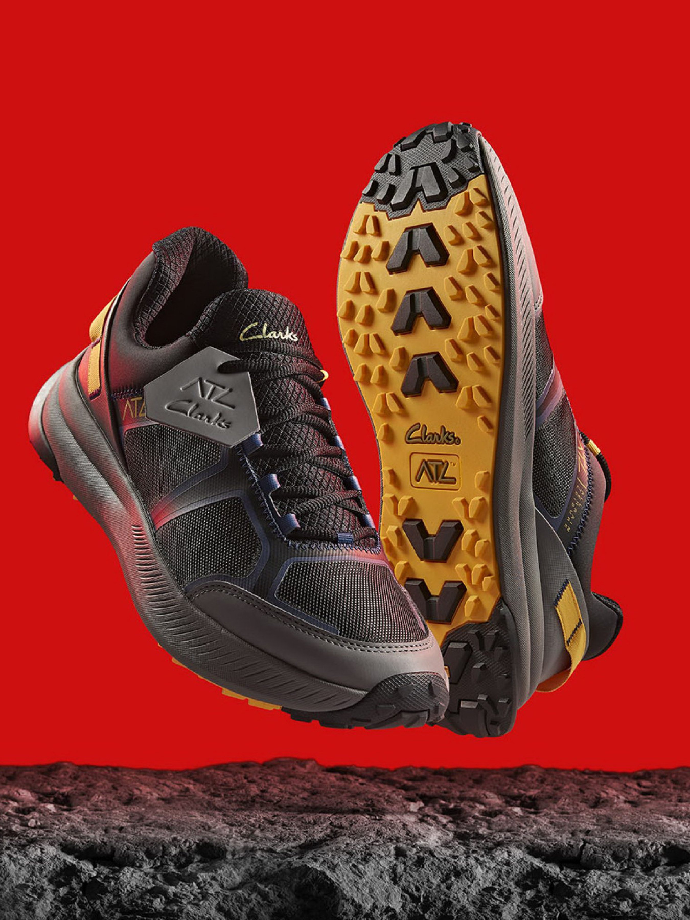 Кроссовки Clarks Atl Trail Lo модель 26169136 Фото