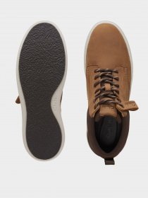 Ботинки Clarks  Court Lite Mid Light Tan модель 26169132 Фото