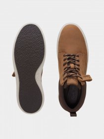 Ботинки Clarks  Court Lite Mid Light Tan модель 26169132 Фото