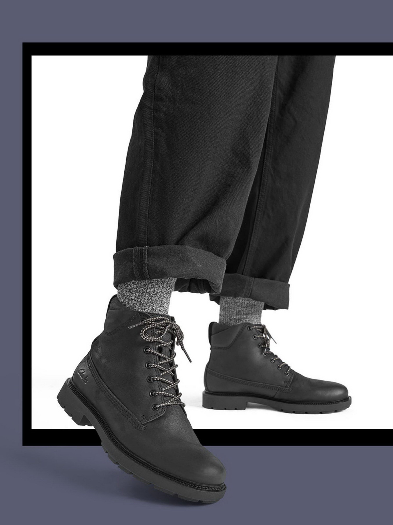 Черевики Clarks Craftdale 2 Hi модель 26169000 Черевики Clarks Craftdale 2 Hi модель 26169000 Фото