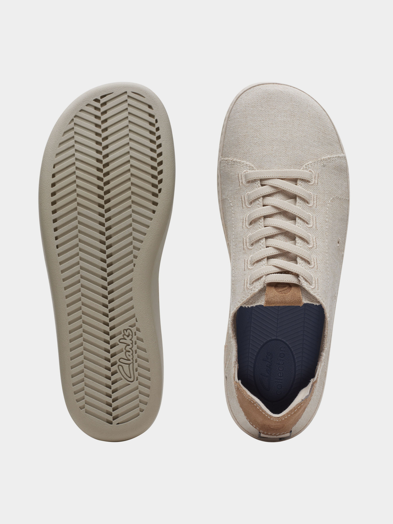 Кеды низкие Clarks модель 26171547 Фото