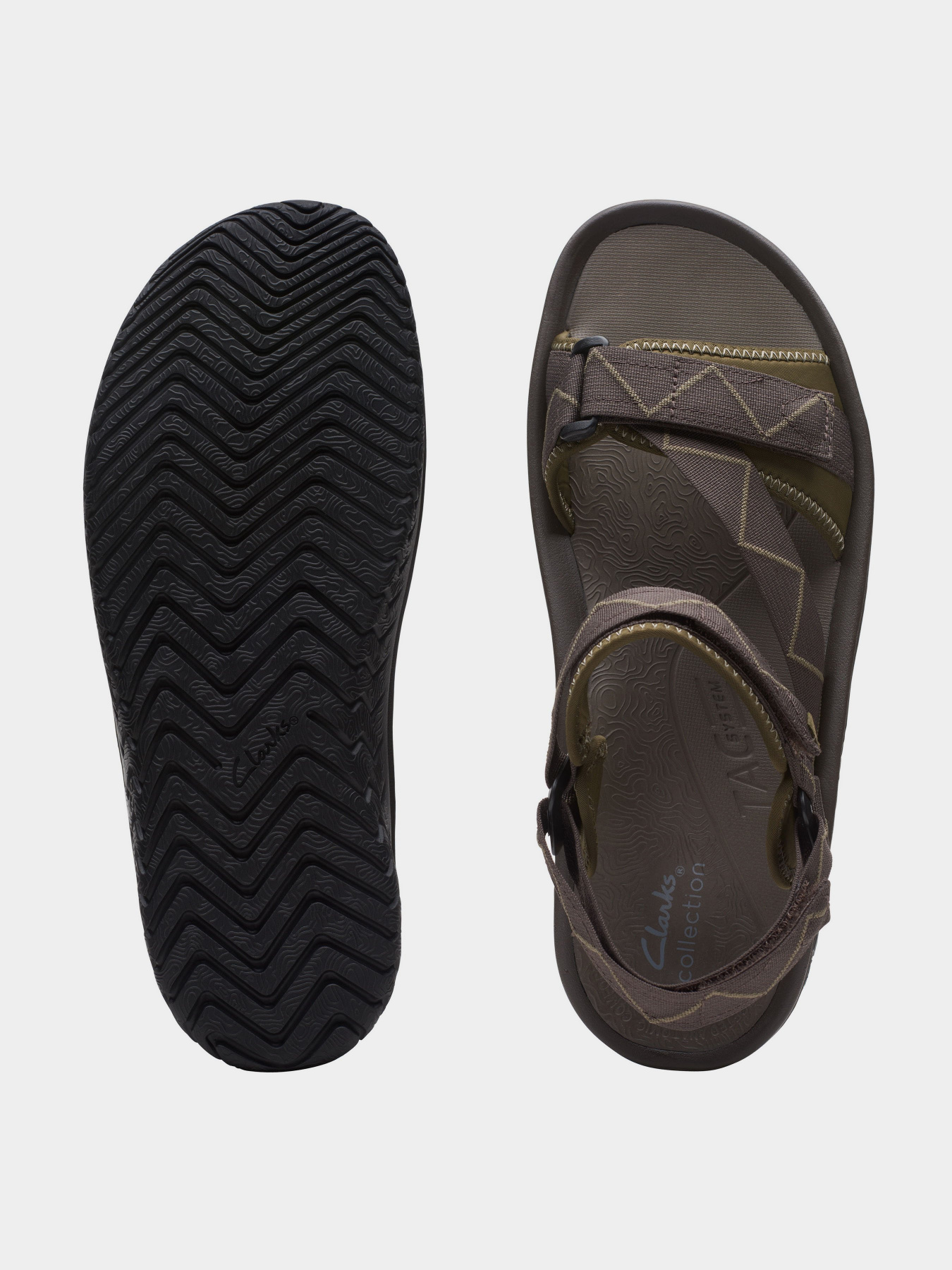 Сандалии Clarks Wesley Trail модель 26171722 Фото