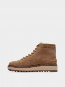 Ботинки Clarks Clarkhill Hi Light Tan Suede модель 26173447 Фото