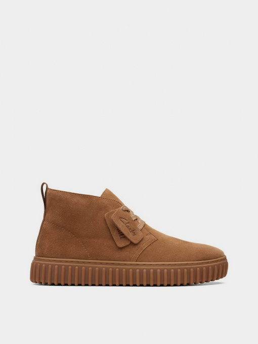 Ботинки Clarks Torhill DB Cognac Suede модель 26173466 Фото