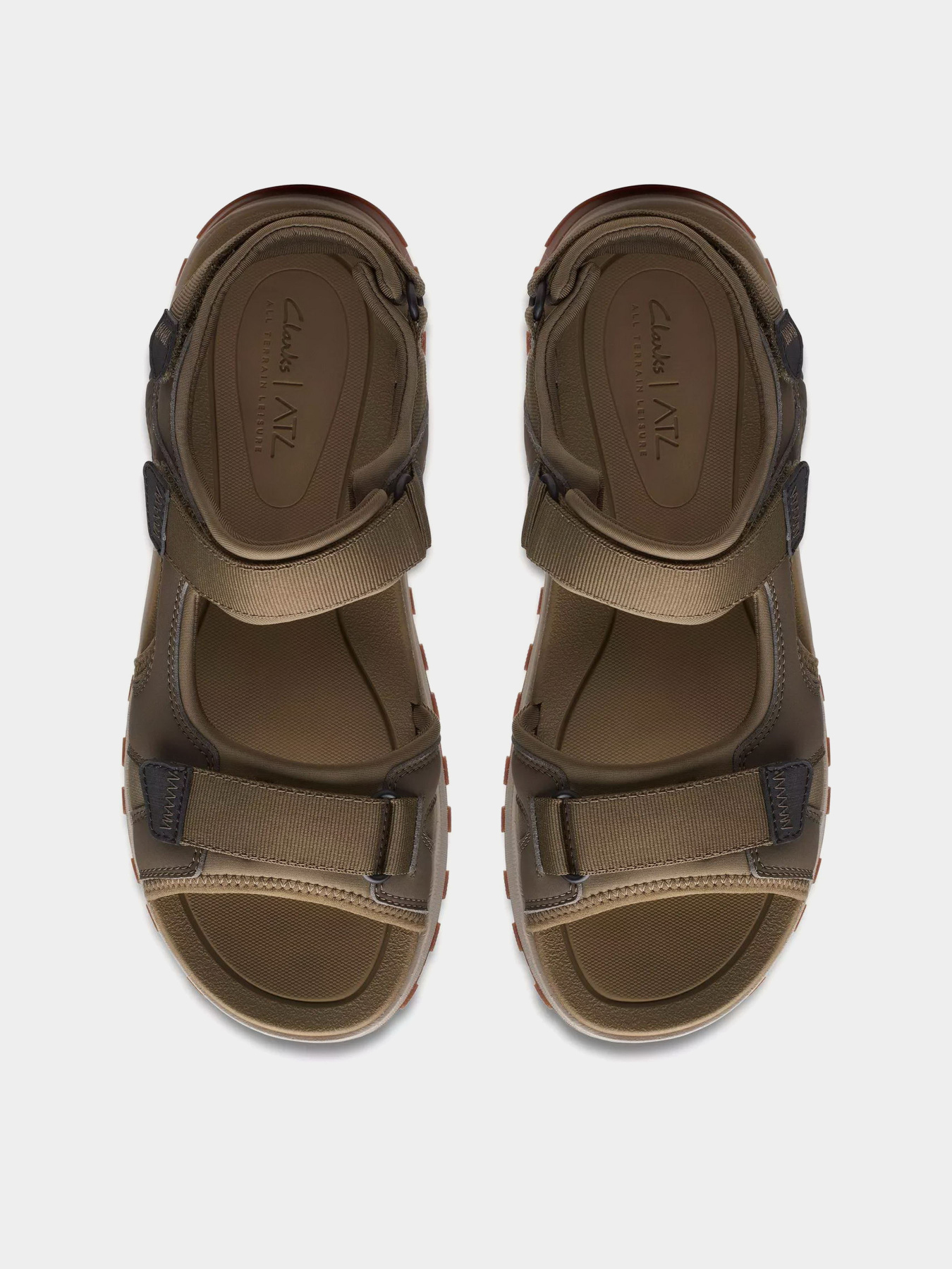 Сандалії Clarks ATL Trek Sun - Olive Combi модель 26170322 Сандалії Clarks ATL Trek Sun - Olive Combi модель 26170322 Фото