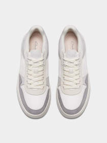 Кеды низкие Clarks Court Lite Race модель 26176122 Фото