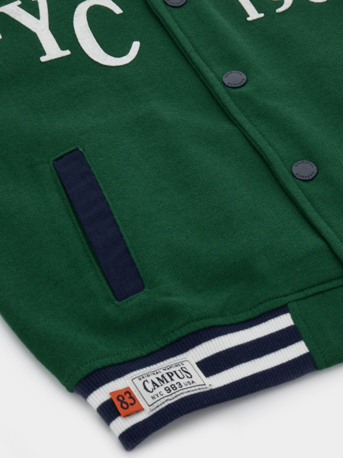 Бомбер Original Marines модель DDA2515B_VERDE POLO Фото