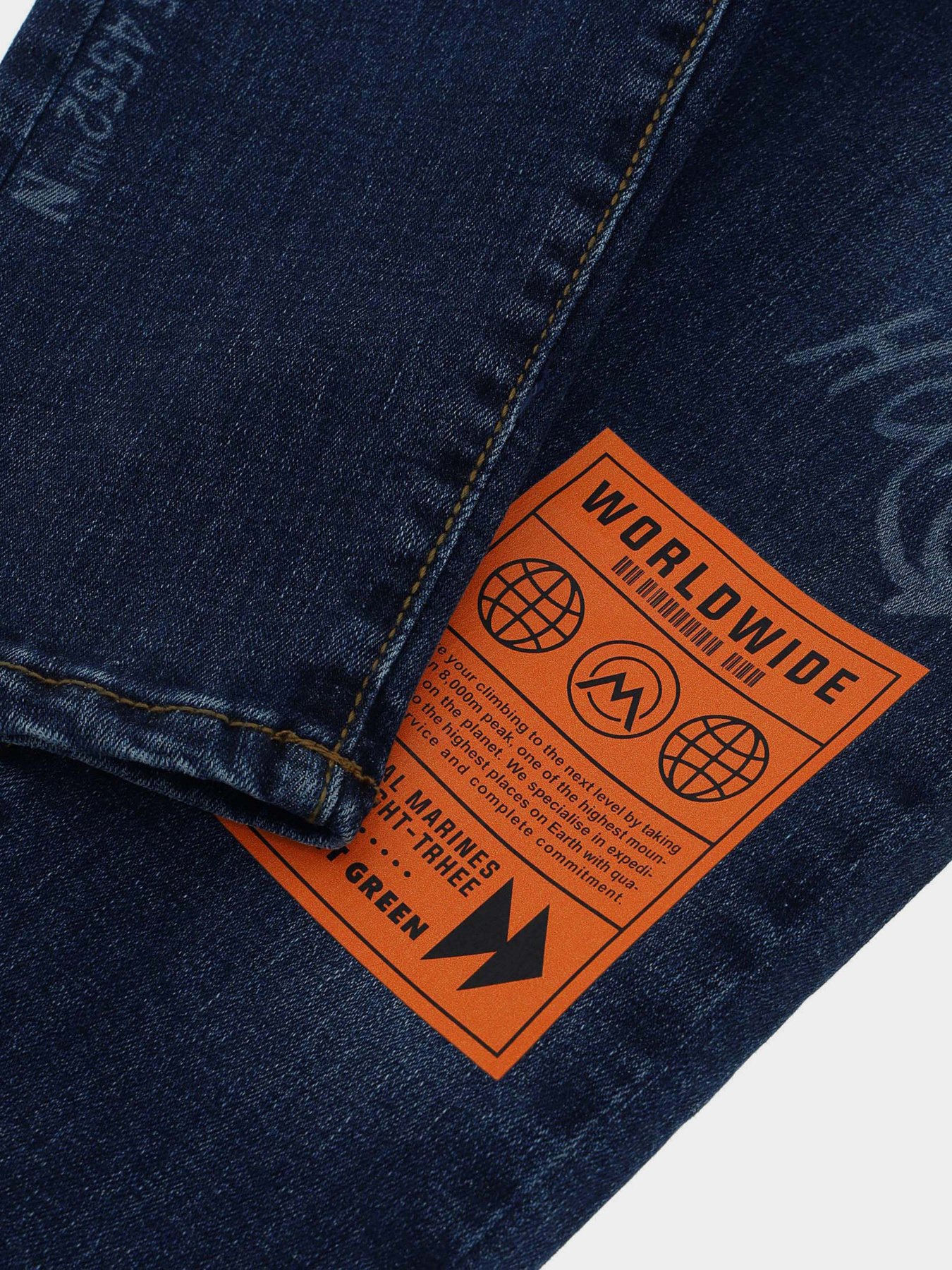 Прямые джинсы Original Marines модель DCA2713B_VAR.1-D Фото