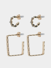 Серьги-гвоздики Only модель 15328093_Gold Colour Фото