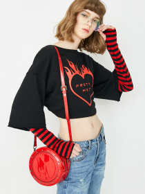 Сумка Only модель 117385508F17_червоний Фото