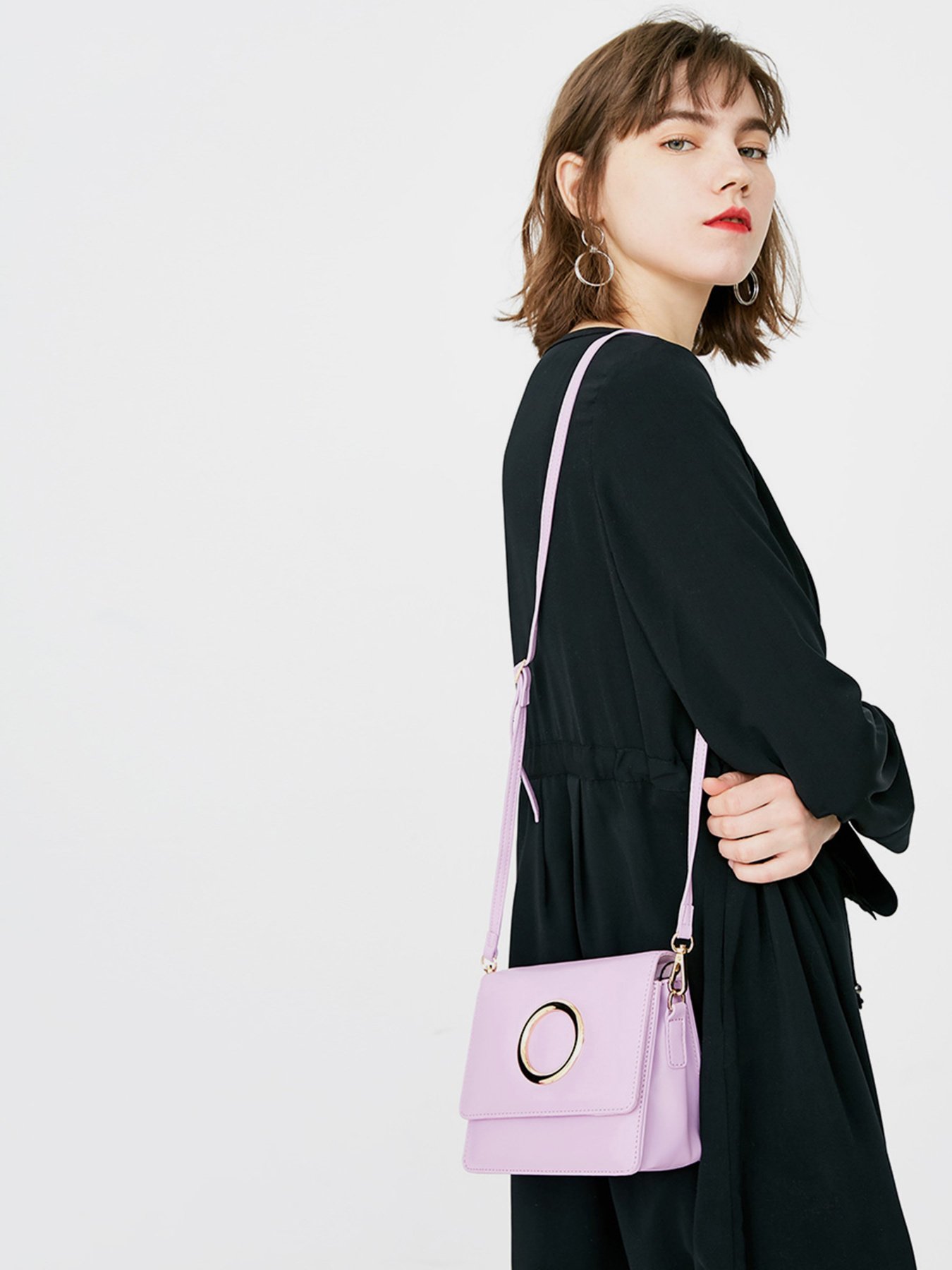 Сумка Only модель 118185529C32_бузковий Фото