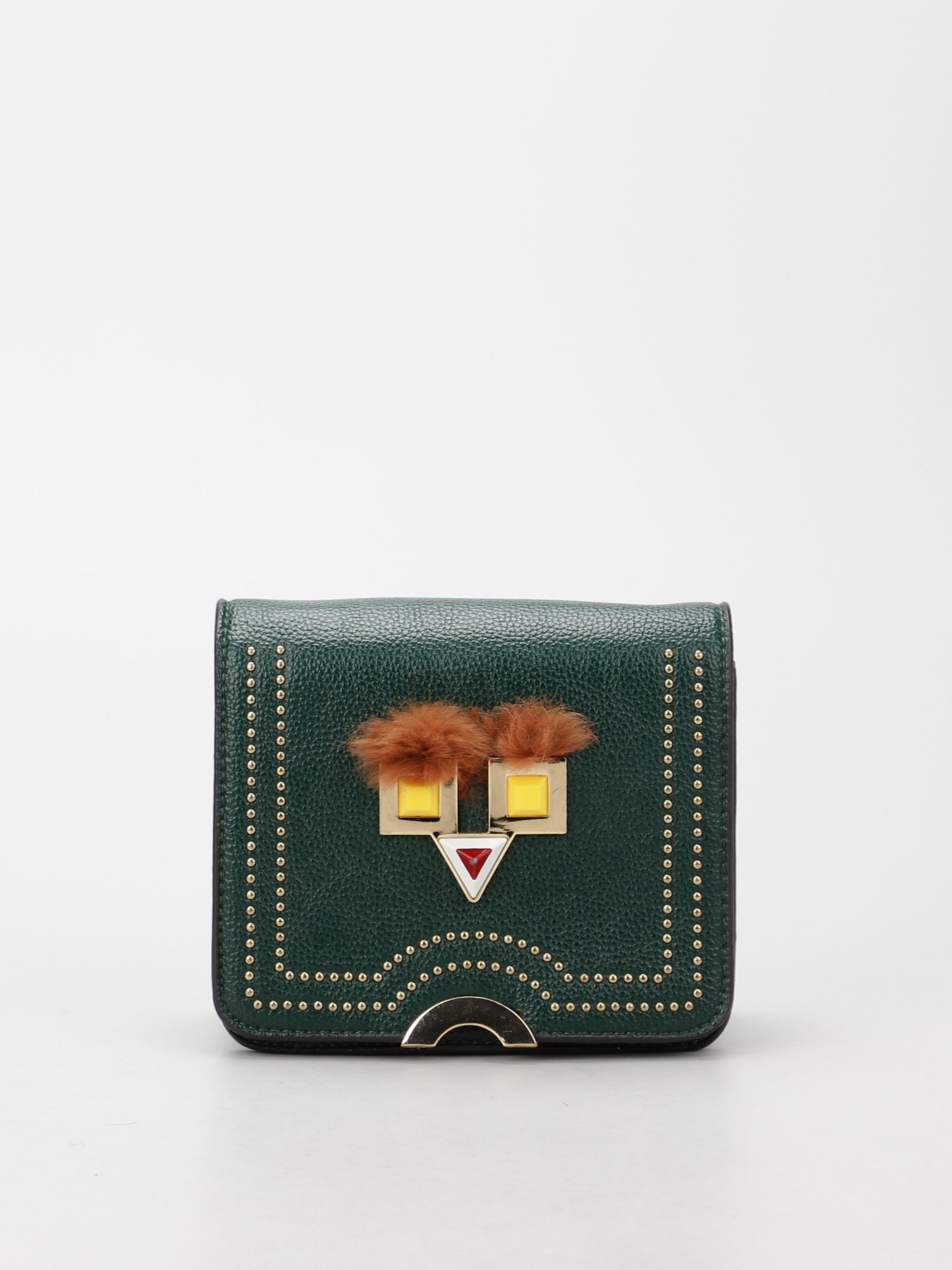 Сумка Only модель 118385508E59_т.зелений комб. Фото