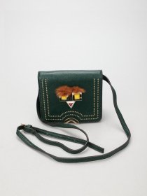 Сумка Only модель 118385508E59_т.зелений комб. Фото