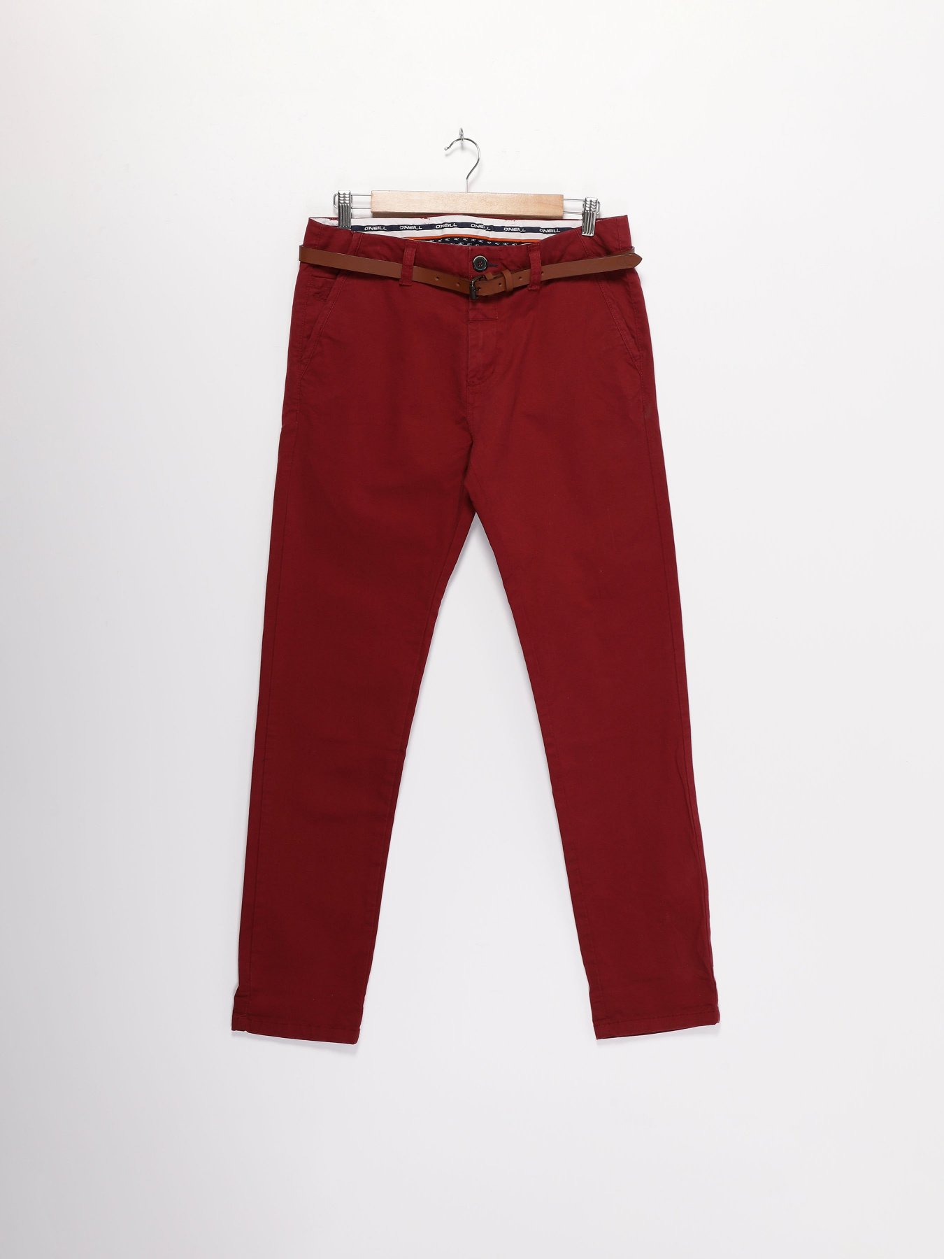 Брюки повседневные O'Neill модель 0P3713_бордовий Фото