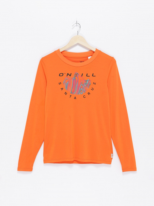Лонгслив O'Neill модель 1850043_помаранчевий комб. Фото