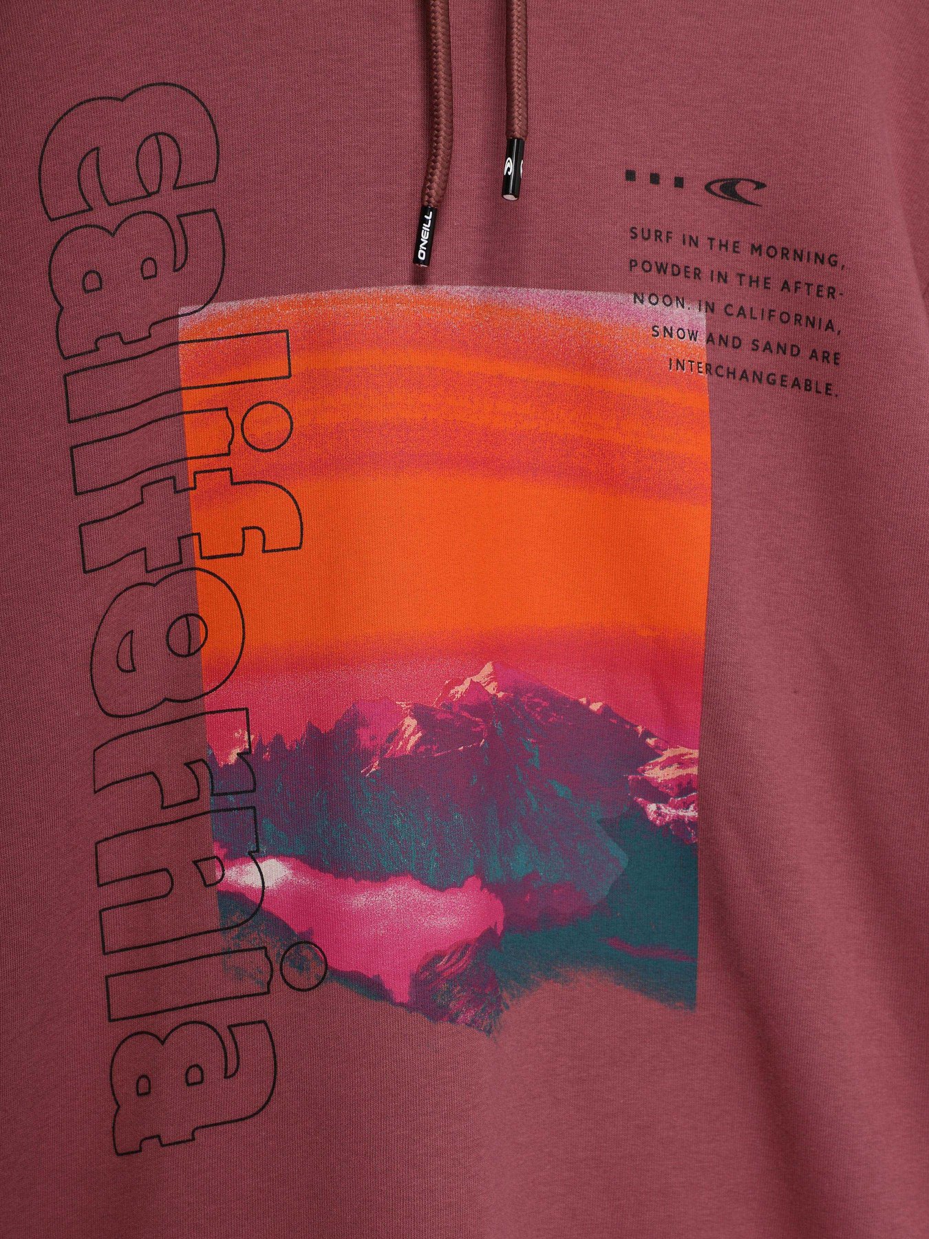 Худи O'Neill модель 2750031_т.рожевий комб. Фото