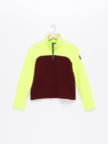 Лонгслив O'Neill модель 3350012_бордовий з салатовим Фото