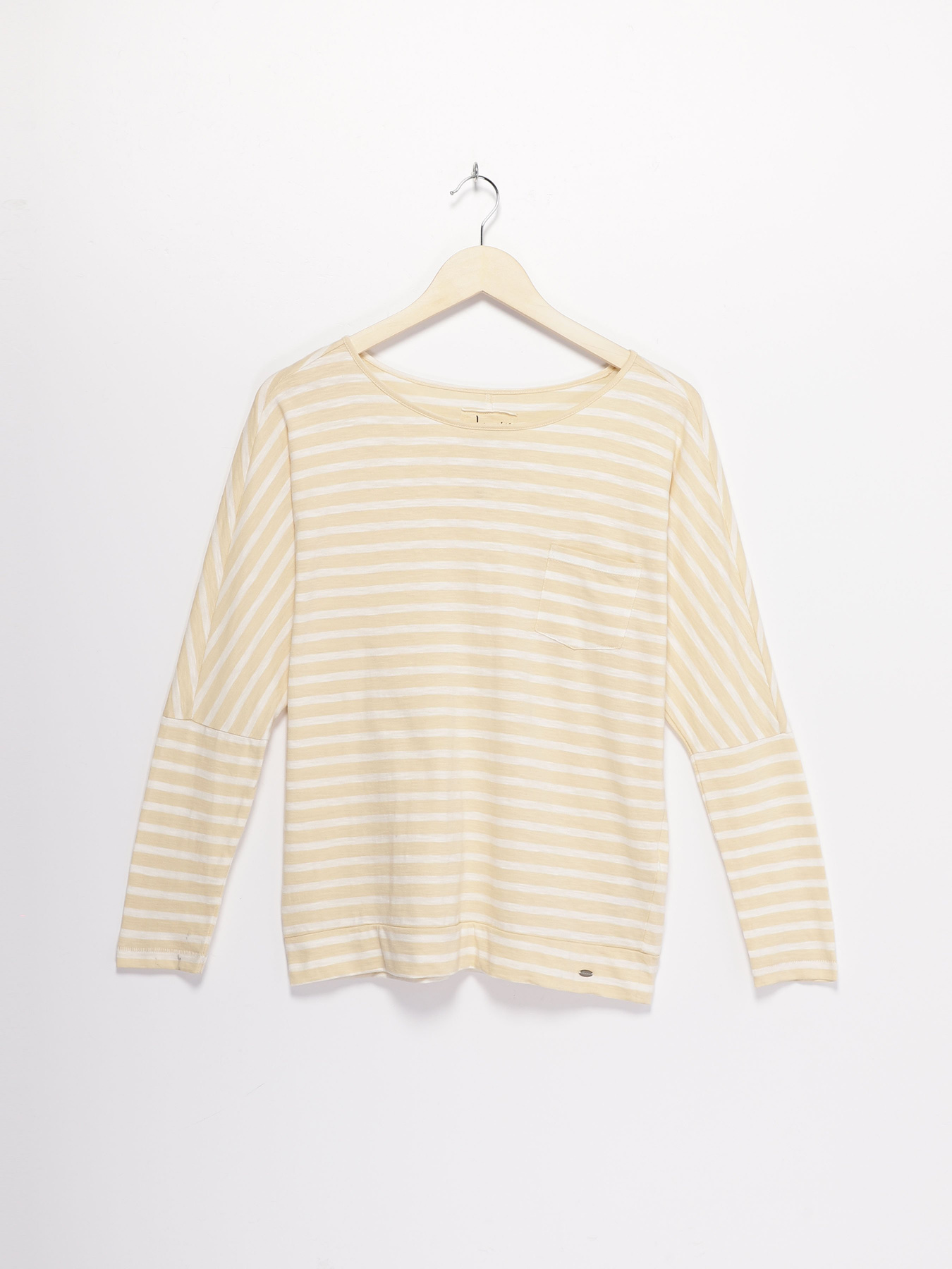 Лонгслив O'Neill модель 7A7160_бежевий комб. Фото