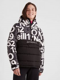 Анорак O'Neill модель 1500028_чорний з білим Фото