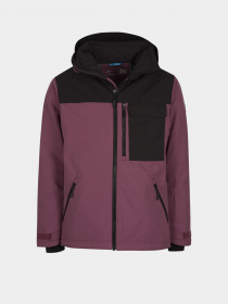 Гірськолижна куртка O'Neill модель 2500008_с.бордовий з чорним Фото