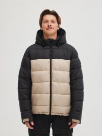 Зимова куртка O'Neill модель 2500023_бежевий з чорним Фото