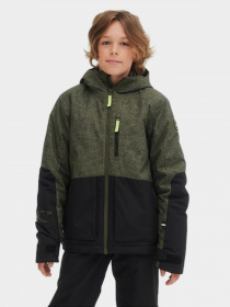 Горнолыжная куртка O'Neill модель 4500004_чорний з хакі Фото