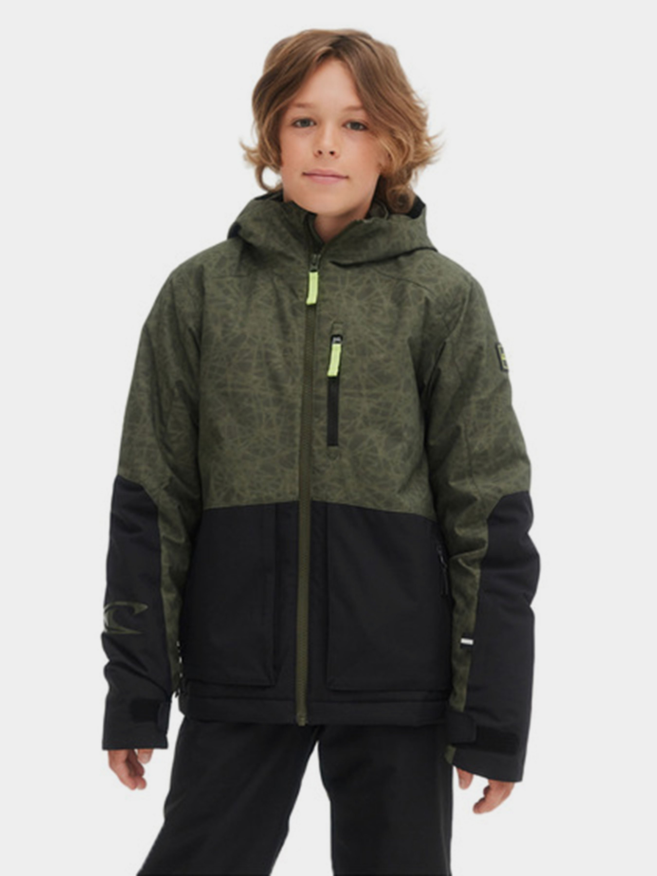 Аутдор и горнолыжнаякуртка O'Neill модель 4500004_чорний з хакі Фото