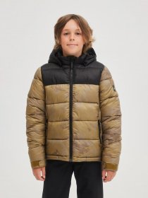 Зимова куртка O'Neill модель 4500011_чорний з хакі Фото