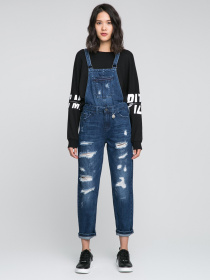 Джинсовий комбінезон Only модель 11717M501J35_т.синій Фото