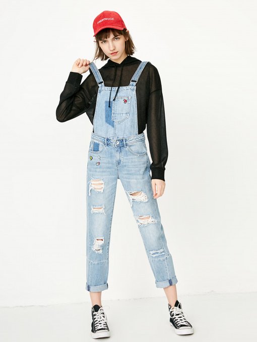 Джинсовий комбінезон Only Модель 11717M503J32_синій Фото