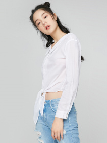 Блуза Only модель 117204504A01_білий Фото