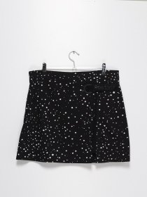 Юбка мини Only модель 117261532S02_чорний з білим Фото