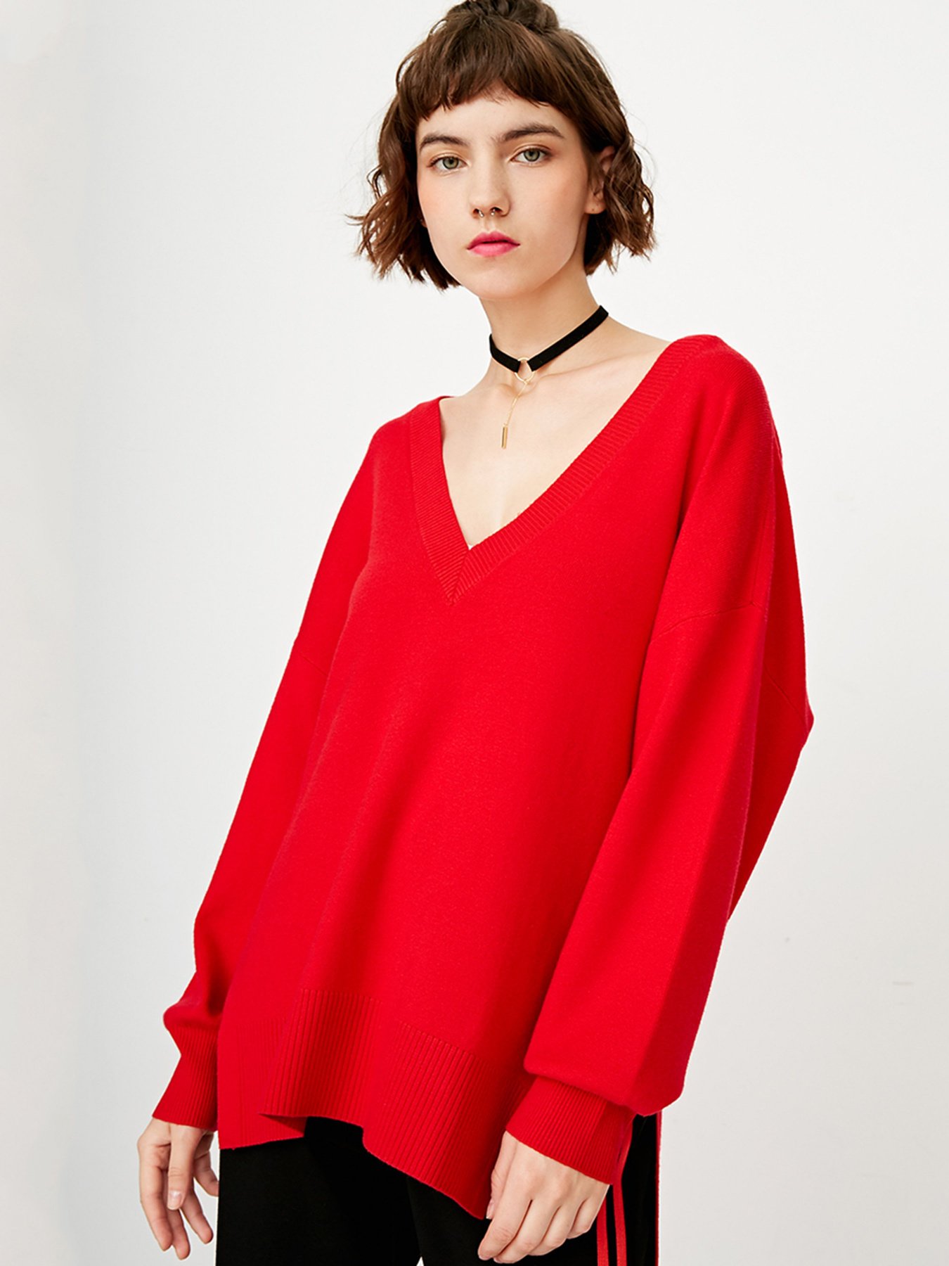 Джемпер Only модель 117324537F17_червоний Фото