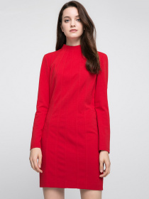 Сукня міді Only модель 116307557078_червоний Фото