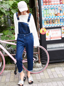 Джинсовий комбінезон Only модель 117349575J36_т.синій Фото