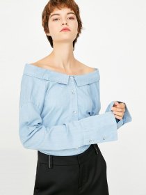 Блуза Only модель 117362503J31_с.синій Фото