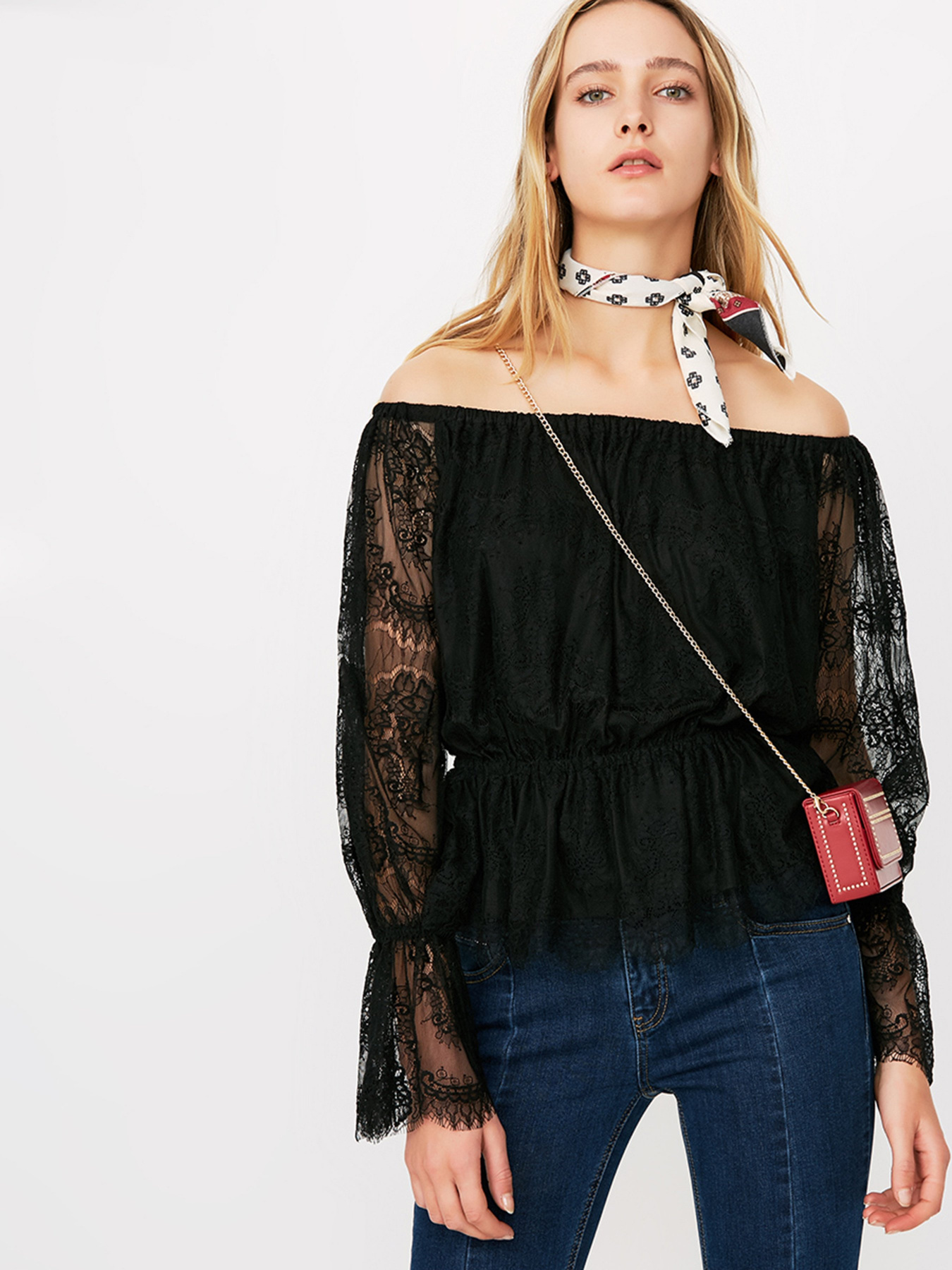 Блуза Only модель 118102532E39_чорний Фото